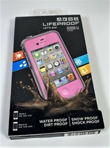 Lifeproof Fre Étui pour IPHONE 4 Et 4S au Détail Emballage Rose LPIPH4CS02PK - £11.57 GBP