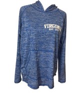 Sz L Banana Boat Large Hooded Women&#39;s Long Sleeve Shirt Heather Blue Han... - $25.90 CAD