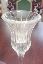 MIKASA made in Germany pair of crystal candle holders , 8&quot;, NIB original - £35.60 GBP