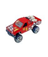 Hot Wheels Nissan Pickup Truck Checkered Number 1 Vintage 1987 Diecast T... - $5.95