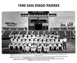 1990 SAN DIEGO PADRES 8X10 TEAM PHOTO BASEBALL PICTURE MLB WITH NAMES - £3.88 GBP