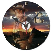 John Wayne The Duke Western Cowboy gift idea CD / DVD Desk clock - Free P&amp;P - $12.79