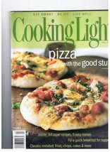 Cooking Light Magazine April 2002 Pizza with the Good Stuff Fix a Quick Breakfas - £6.69 GBP