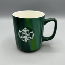 Starbucks 15oz Green Multi-Color Coffee Mug Mermaid Logo 2022 - $14.84