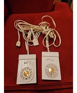 Dual Electric Blanket Controls E23623 Vintage - $376.41 MXN
