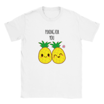 Kawaii cute pineapple t shirt pining for you tee shirt trend funny comic... - $27.86