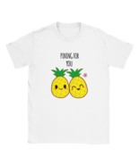 Kawaii cute pineapple t shirt pining for you tee shirt trend funny comic... - £21.94 GBP