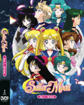 Dvd Anime Sailor Moon 1992 Season 1 Episode 1-46 End English Dubbed Dhl Express - £43.77 GBP