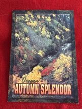 Oregon Postcard Autumn Splendor West Fork Hood River New Unposted - $3.99