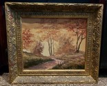 Antique Artist Joost Signed Painting Ornate Wood Frame - $2,199.00