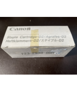 Canon D2 Staple Cartridges, Full Box of 3 Cartridges, 0250A002 AD, NEW - €12,82 EUR