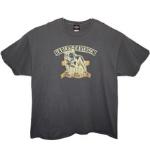 Harley Davidson T Shirt - Florida - Men&#39;s 3XL Bulldog Graphics - £14.67 GBP