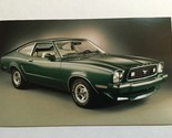 1977 Green Ford Mustang II Photo Fridge Magnet 4.5&quot; x 2.75&quot; NEW - $3.62