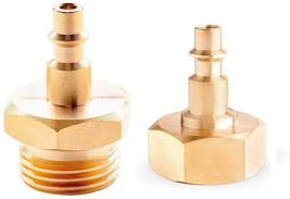 Lead-Free Brass Winterize Sprinkler Systems Blowout Plug Quick Connect A... - £11.67 GBP