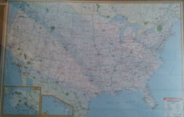 United States USA Laminated Wall Map (U) - $46.53