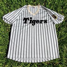 VTG Hanshin Tigers Men’s Japanese Baseball Jersey S LL Mesh Sharp Sangyo... - $49.45