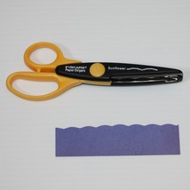 Fiskars Paper Edgers Craft Scrapbooking Scissors &quot;Sunflower&quot; Pattern - $4.99