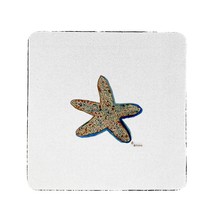 Betsy Drake Starfish Neoprene Coaster Set of 4 - £27.68 GBP