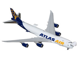 Boeing 747-8F Commercial Aircraft &quot;Atlas Air - Apex Logistics&quot; (N863GT) White wi - $91.20