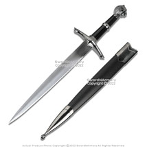 15.5” Lion Dagger Knight Medieval Renaissance 440 Stainless Steel with Scabbard - £13.43 GBP