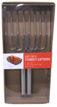 Turkey Lifter Set of 2 -18/8 Stainless Steel Bed, Bath &amp; Beyond - New in Package - £11.38 GBP