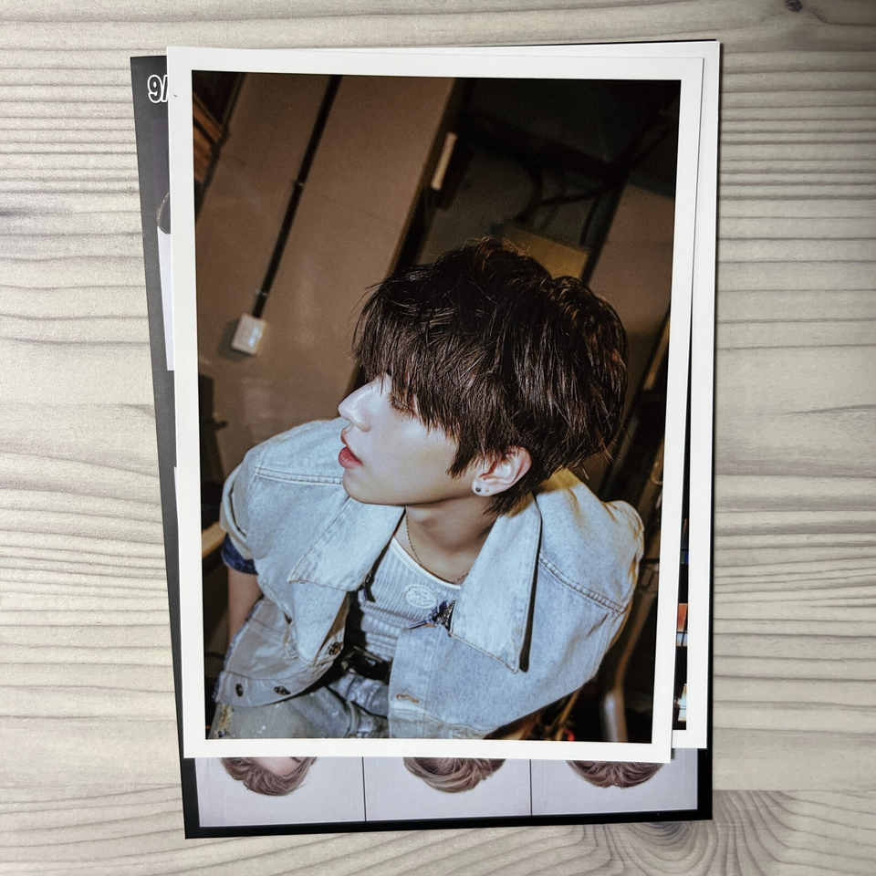 Carte postale officielle WOONHAK BOYNEXTDOOR &#39;NO GENRE&#39; Kpop (jeu de... - $4.03