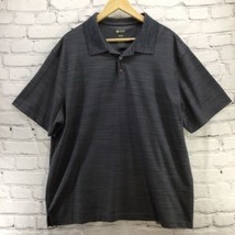 Haggar Polo Shirt Mens Sz XL Gray  - $9.89