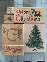 Ho Ho Ho Rubber Stamp Set #38 - £7.07 GBP