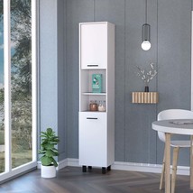 Sheffield 2-Door Pantry: 2 Cabinets, 2 Shelves - $226.99