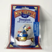 Disneyland Donald Duck Tug Boat Captain Mini Boat Toy Die Cast  Disney New - $16.83