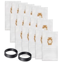 15Pack 204814 Micron Magic Bags Compatible With Kirby Vacuum Bags 205811 Style F - £35.92 GBP