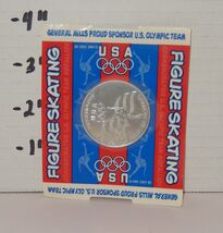 Vintage General Mills 1998 NAGANO OLYMPICS Sports MEDALLION Figure Skati... - $9.85