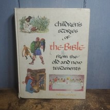 Childrens Stories of the Bible Vintage 1968 Old New Testament Deluxe Edition - £6.45 GBP