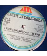 Debbie Jacobs-Rock ‎– I Need Somebody  - Megatone Records 12&quot;  Vinyl Record - $9.75 CAD