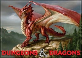 Dungeons &amp; Dragons 4th Edition Fantasy Dragon Art Refrigerator Magnet NE... - £3.16 GBP