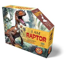 Madd Capp Raptor 100 Piece Jigsaw Puzzle for Ages 6 and Up - 4016 - Unique Anima - £20.63 GBP