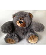 Fiesta America Wego Teddy Bear Grey Smoke Color 10&quot; Stuffed Animal Toy #... - £22.75 GBP