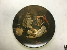 Norman Rockwell 8 1/2&quot; Collector Plate, &quot;The Ship Builder&quot; - £4.85 GBP