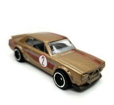 Matchbox Night Burnerz HW GRFX #2 Mattel Toy Car Vehicle Gold Striped - £5.88 GBP