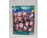 Design Works Crafts Lotsa Santas Felt Ornaments Kit 5351 - £28.23 GBP