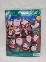 Design Works Crafts Lotsa Santas Felt Ornaments Kit 5351 - $35.63