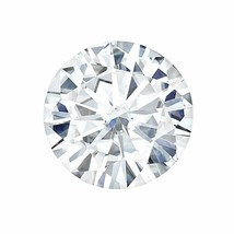 1.90CT Hearts &amp; Arrow Charles a Colvard Moissanite D-E-F Loose Round Stone 8MM - $559.35