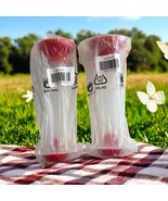 2 Tupperware Cake, Cookie &amp; Icing  Frosting Decorator Deco Pen Red &amp; She... - $465.49 MXN