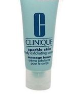 Clinique Sparkle Skin Body Exfoliating Cream Massage Tonus 1.3 oz 40 ml - £11.93 GBP