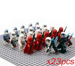 Star Wars 501st Royal Guard Snowtrooper Army Set 23 Minifigures Lot - £22.92 GBP