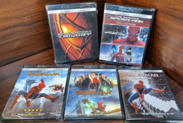 Spider-Man: 8 Movie Collection (4K+Digital) NEW-Free Box Shipping with Tracking! - £116.10 GBP