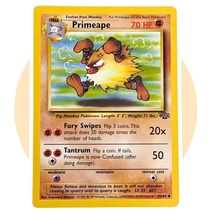 Jungle Pokemon Card (YY08): Primeape 43/64 - £3.85 GBP