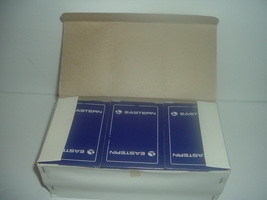 Box lot of 12 Vintage Eastern Airlines Bridge Size Playing Cards Sealed ... - $35.99