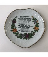 Vintage Grandmother Hanging Plate Kitchen Decor Made in Korea Granny Cor... - £7.75 GBP