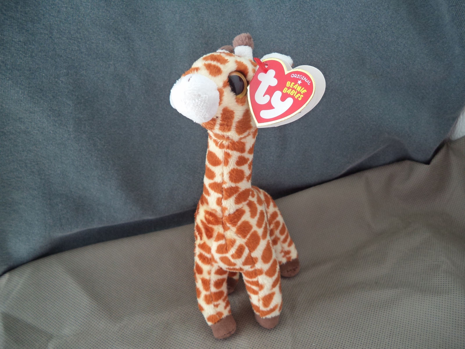 Ty Beanie Baby Babies Topper the Giraffe ,Big Eyed Version, 2012 Topper  - $5.50